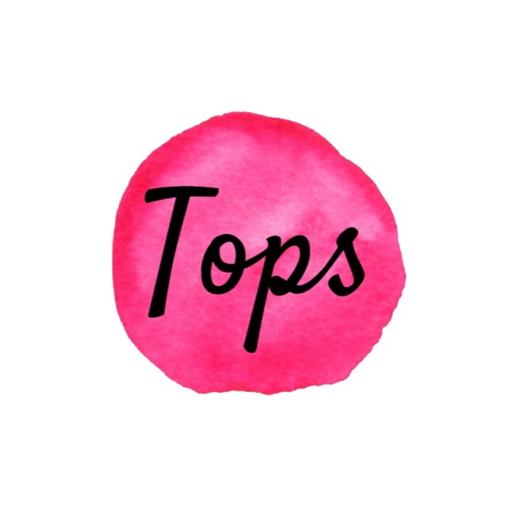 Tees, Tanks, Button-Ups, Crop Tops etc